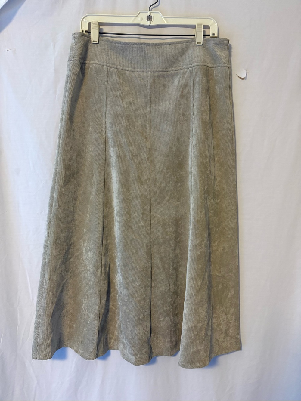 NorthStyle Brown Soft Corduroy A-Line Skirt